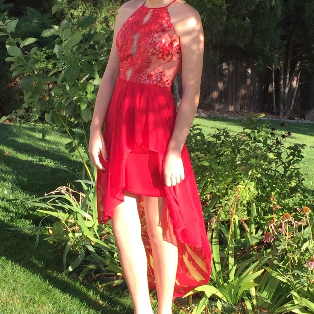 Red Homecoming Dress (2016 - Worn Once)